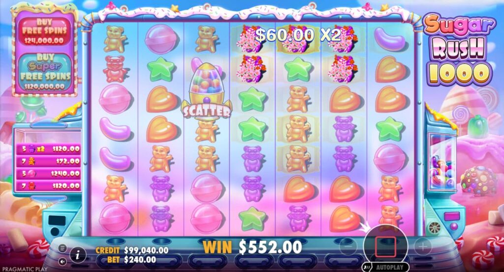 Sugar Rush 1000 slot 